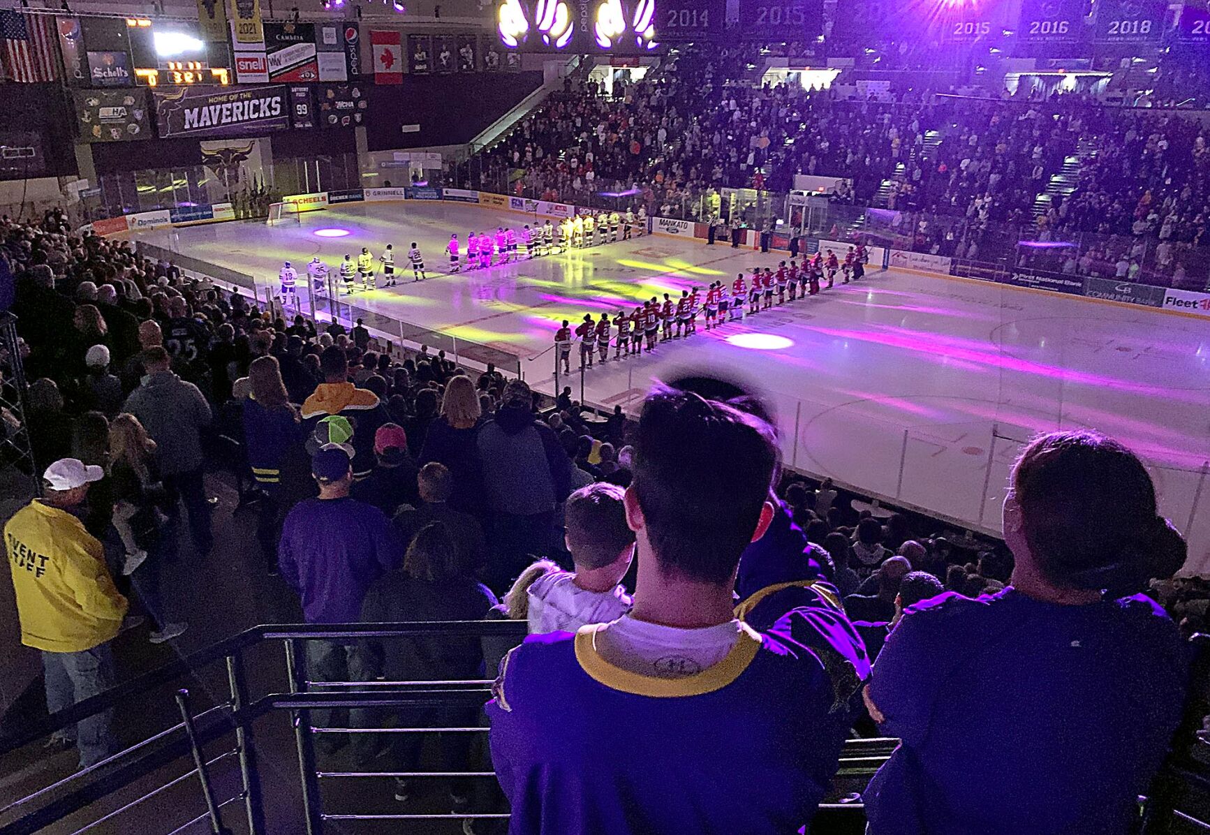 MSU men's hockey fans 1